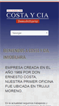Mobile Screenshot of costayciainmobiliaria.com